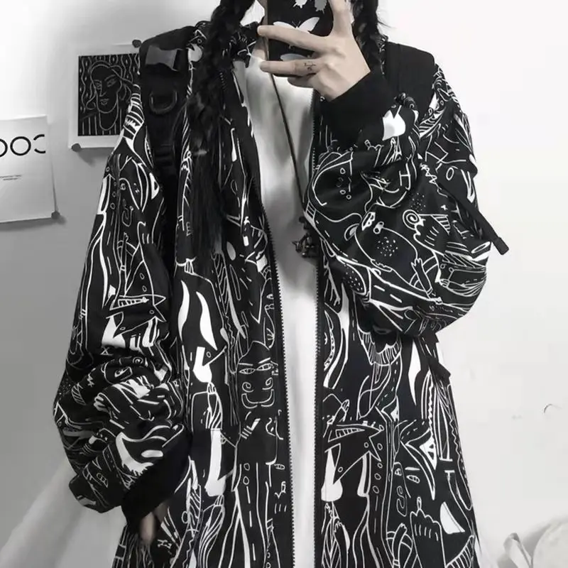Men Hooded Sweatshirt Cardiganblouse Trendy Wild Ins Hoodie Men Zip Up Hoodie Harajuku Spring And Autumn Coat Y2k Hoodie 
Men Hooded Sweatshirt Cardiganblouse Trendy Wild Ins Hoodie Men Zip Up Hoodie Harajuku Spring And Autumn Coat Y2k Hoodie