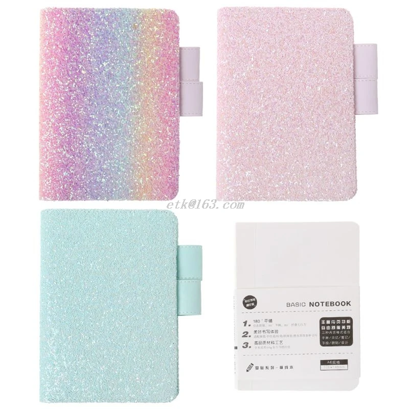 A6 Sequin Notebook Diary Weekly Planner Journal Agenda Organizer Travelers Faux Leather Cover Book
A6 Sequin Notebook Diary Weekly Planner Journal Agenda Organizer Travelers Faux Leather Cover Book