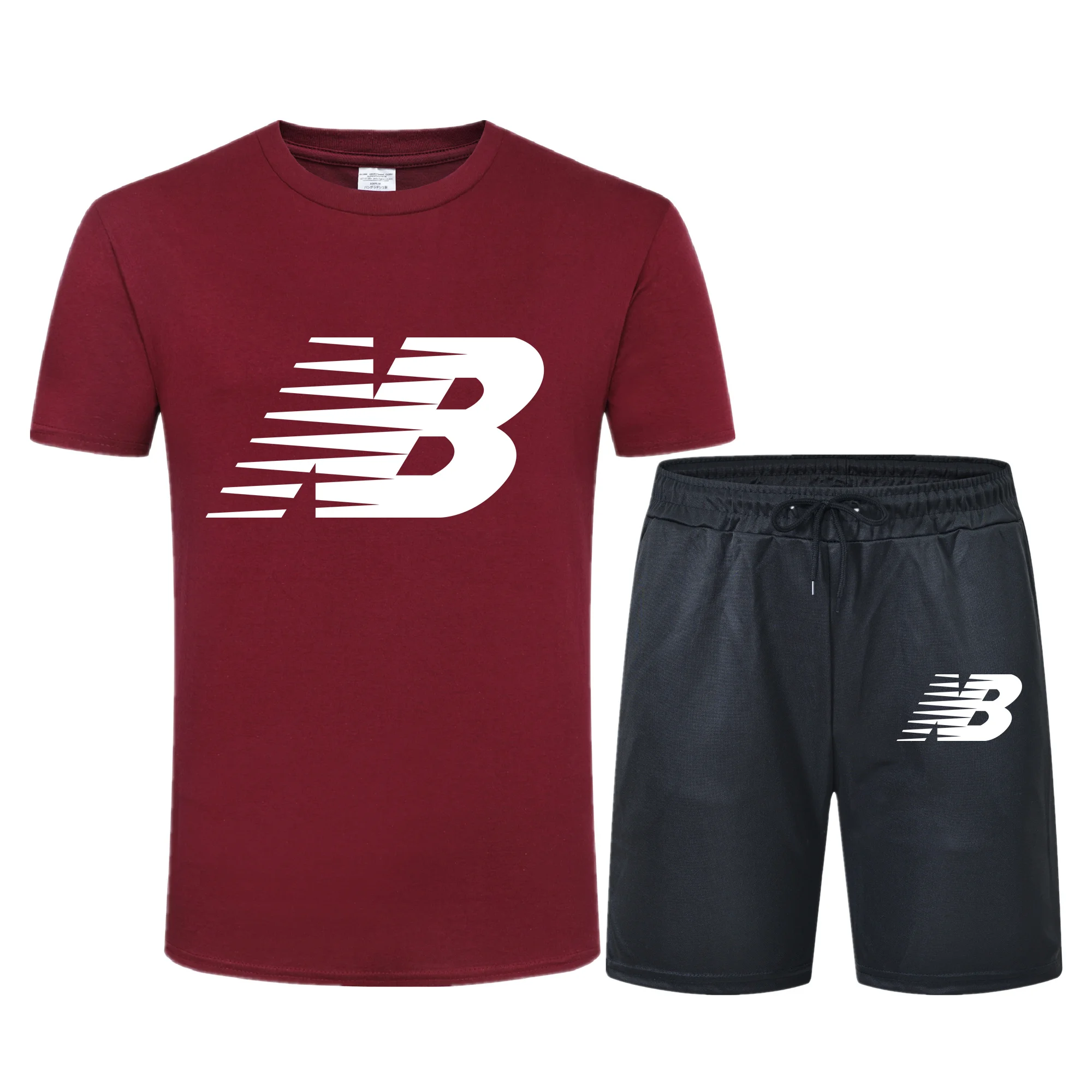 2021 Summer T-Shirt and Shorts Two Piece Men's Casual Sportswear Popular Logo Sportswear Cotton Men's Fashion Suit
2021 Summer T-Shirt and Shorts Two Piece Men's Casual Sportswear Popular Logo Sportswear Cotton Men's Fashion Suit