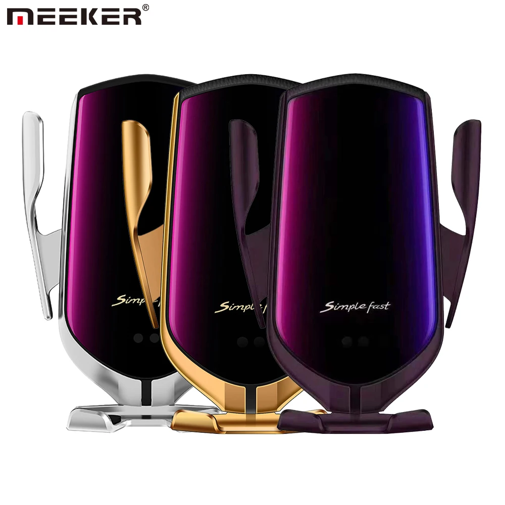Meeker R2 Qi Car Wireless Charger Infrared Air Vent Car Phone Holder Mount for iPhone Samsung Xiaomi Huawei Mobile Phone Holder
Meeker R2 Qi Car Wireless Charger Infrared Air Vent Car Phone Holder Mount for iPhone Samsung Xiaomi Huawei Mobile Phone Holder