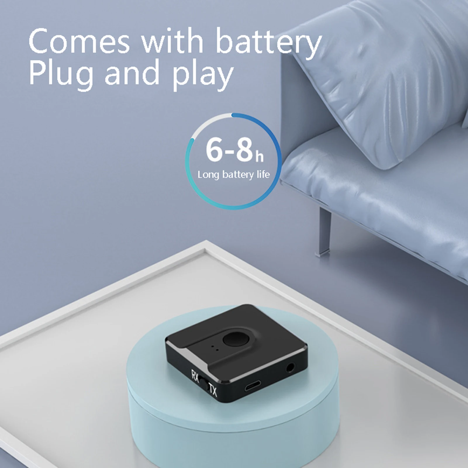 Bluetooth RCA Audio Receiver 5.0 3.5mm 3.5 AUX Jack Music Wireless Adapter Transmitter for TV
Bluetooth RCA Audio Receiver 5.0 3.5mm 3.5 AUX Jack Music Wireless Adapter Transmitter for TV