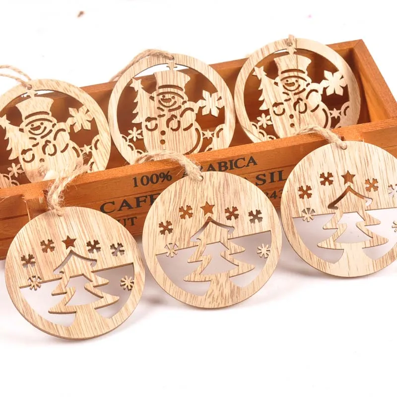 6PCS Wooden Pendant Christmas Decoration Santa Claus&snowman Christmas Tree Ornament Home Wood Craft DIY Supplies cp2386
6PCS Wooden Pendant Christmas Decoration Santa Claus&snowman Christmas Tree Ornament Home Wood Craft DIY Supplies cp2386