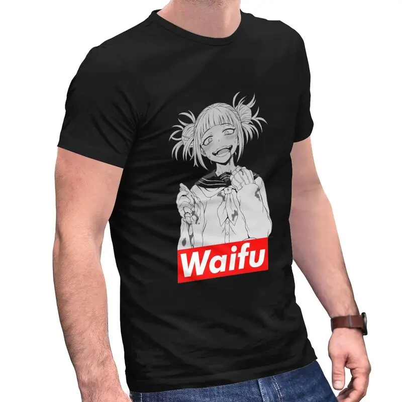 Classic Anime Manga Toga Waifu T Shirt Men Short Sleeved Soft Cotton T-shirt Casual Boku No Hero Academia Tees Graphic Tshirts
Classic Anime Manga Toga Waifu T Shirt Men Short Sleeved Soft Cotton T-shirt Casual Boku No Hero Academia Tees Graphic Tshirts