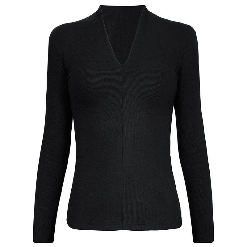 Women Fashion New V-Neck Long Sleeve Casual Sexy Shirts 
Women Fashion New V-Neck Long Sleeve Casual Sexy Shirts