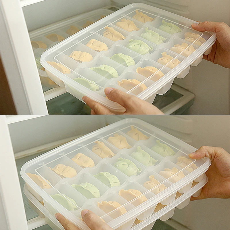 1Pc Food Storage Box Kitchen Fridge Freezer Dumplings Jiaozi Fruits Vegetable Fresh-Keeping Shelf Holder Fridge Crisper Containe
1Pc Food Storage Box Kitchen Fridge Freezer Dumplings Jiaozi Fruits Vegetable Fresh-Keeping Shelf Holder Fridge Crisper Containe