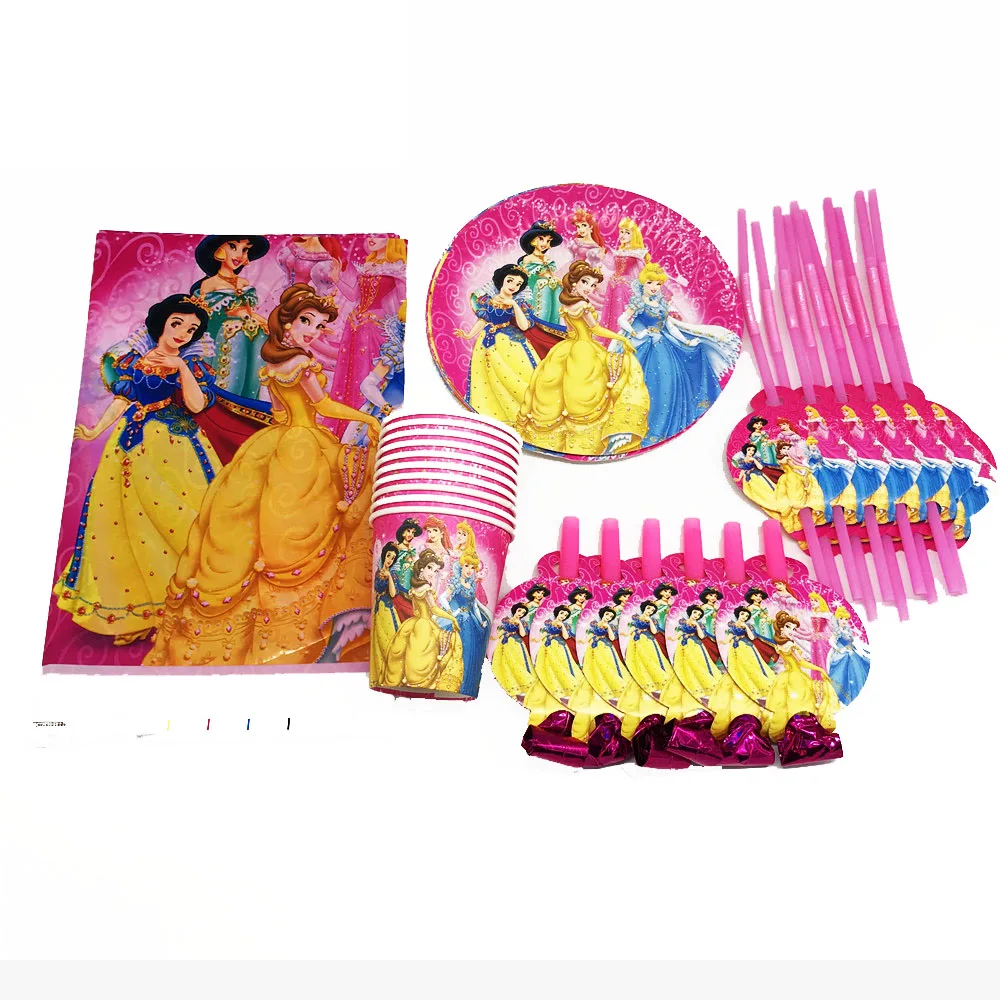 73pcs Princesses Disney Birthday Party Decorations Princesses Disposable Tableware Party Tablecloths Strtaws Blowout Cups Plates
73pcs Princesses Disney Birthday Party Decorations Princesses Disposable Tableware Party Tablecloths Strtaws Blowout Cups Plates