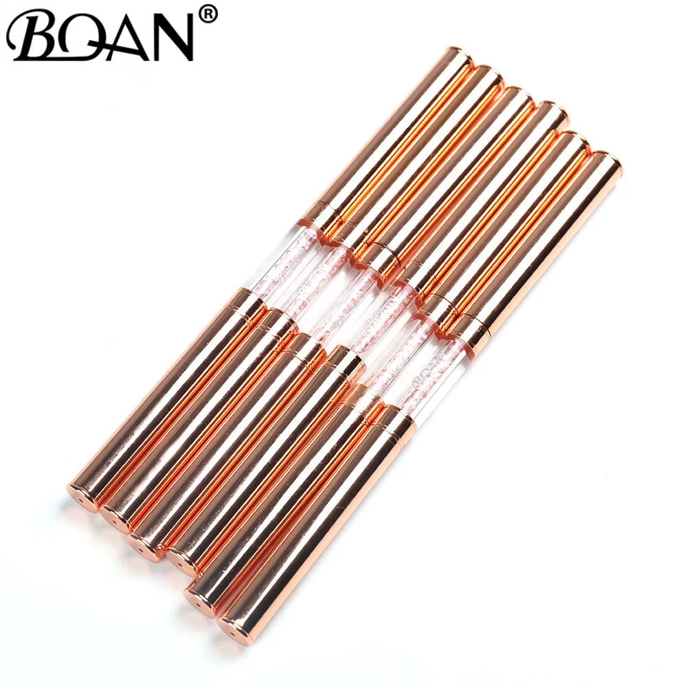 BQAN 1pcs Gold Rose Double Head Nail Brush Crystal Drawing Brush Liner Brush Painting Pen Gel Polish Crystal Nail Art Manicure
BQAN 1pcs Gold Rose Double Head Nail Brush Crystal Drawing Brush Liner Brush Painting Pen Gel Polish Crystal Nail Art Manicure