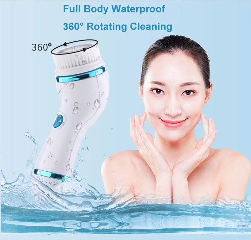 USB Charging Electric Facial Face SPA Cleansing Brush Beauty Cleaner Exfoliate Tool 4 in1 Powered Facial Cleansing Devices
USB Charging Electric Facial Face SPA Cleansing Brush Beauty Cleaner Exfoliate Tool 4 in1 Powered Facial Cleansing Devices