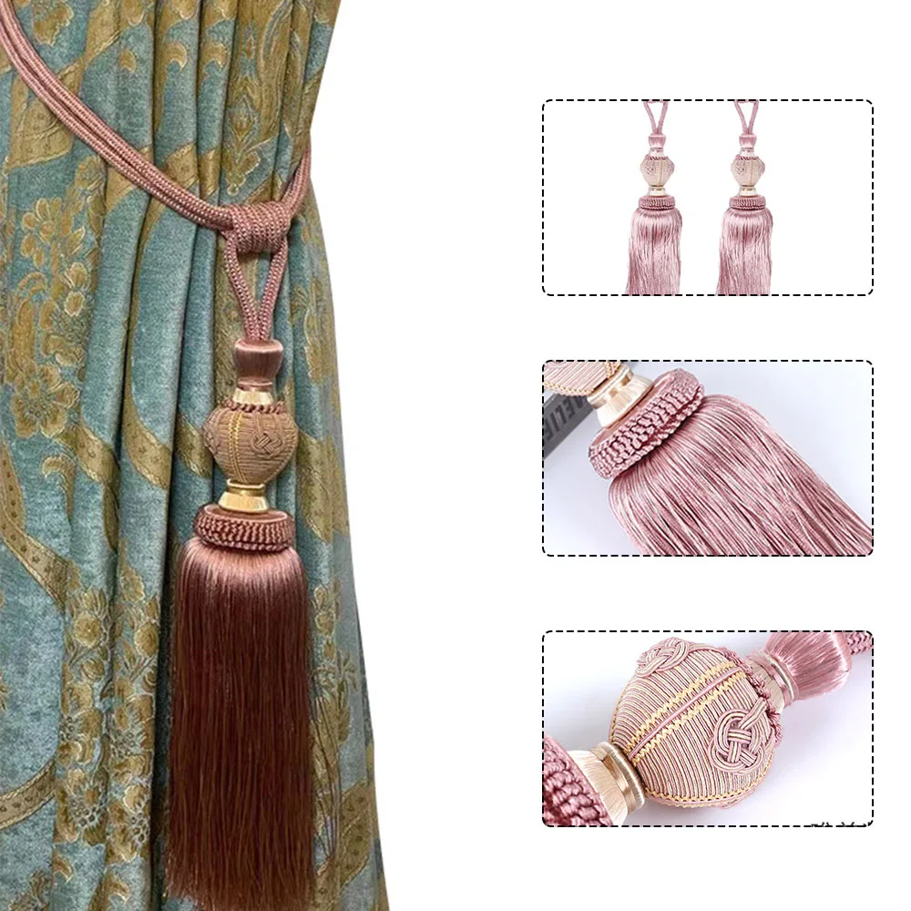 Luxury Curtain Tassel Hanging Tassel Vase Ball Curtain Hanging Ball Curtain Strap Tie Rope Home Decoration Accessories Wholesale
Luxury Curtain Tassel Hanging Tassel Vase Ball Curtain Hanging Ball Curtain Strap Tie Rope Home Decoration Accessories Wholesale