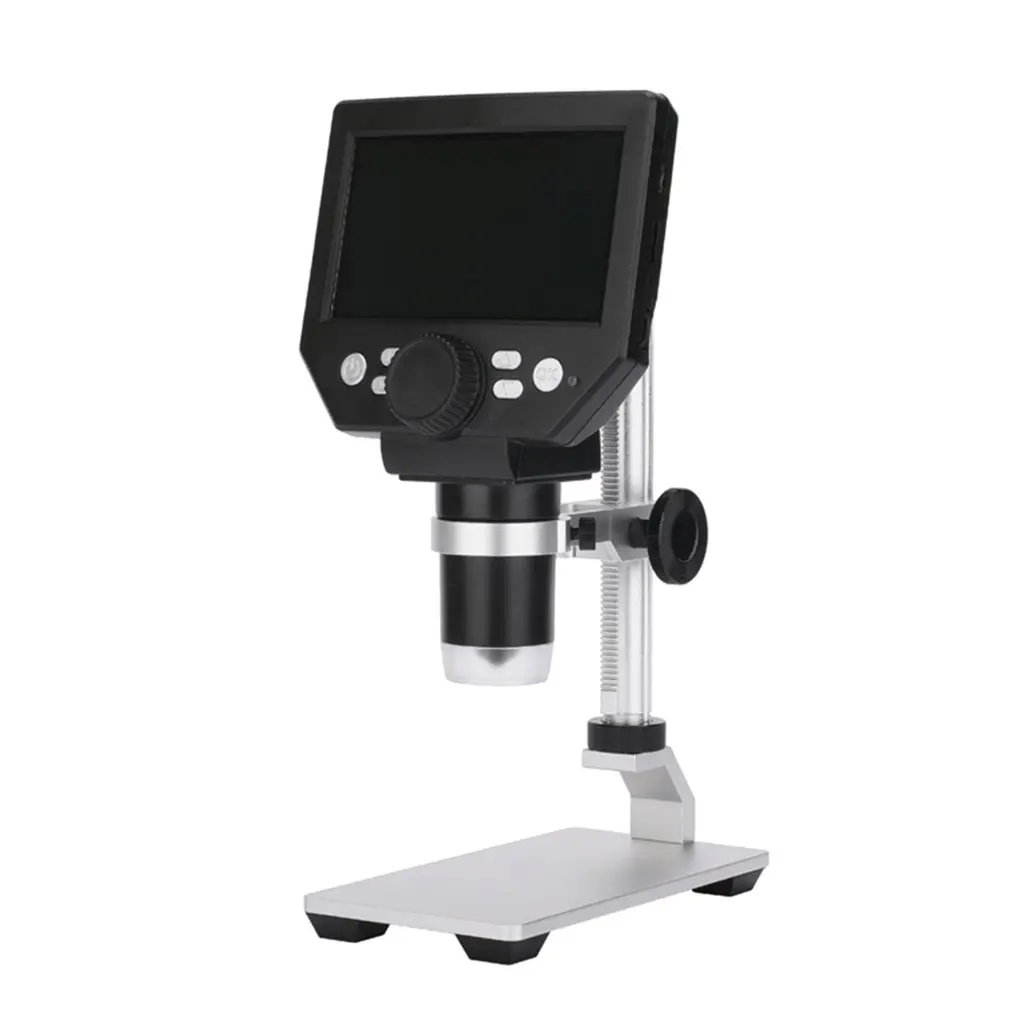 

Электронный USB-Микроскоп Цифровой паяльный видеомикроскоп камера 4,3 дюйма ЖК-дисплей фотокамера + светодиодный