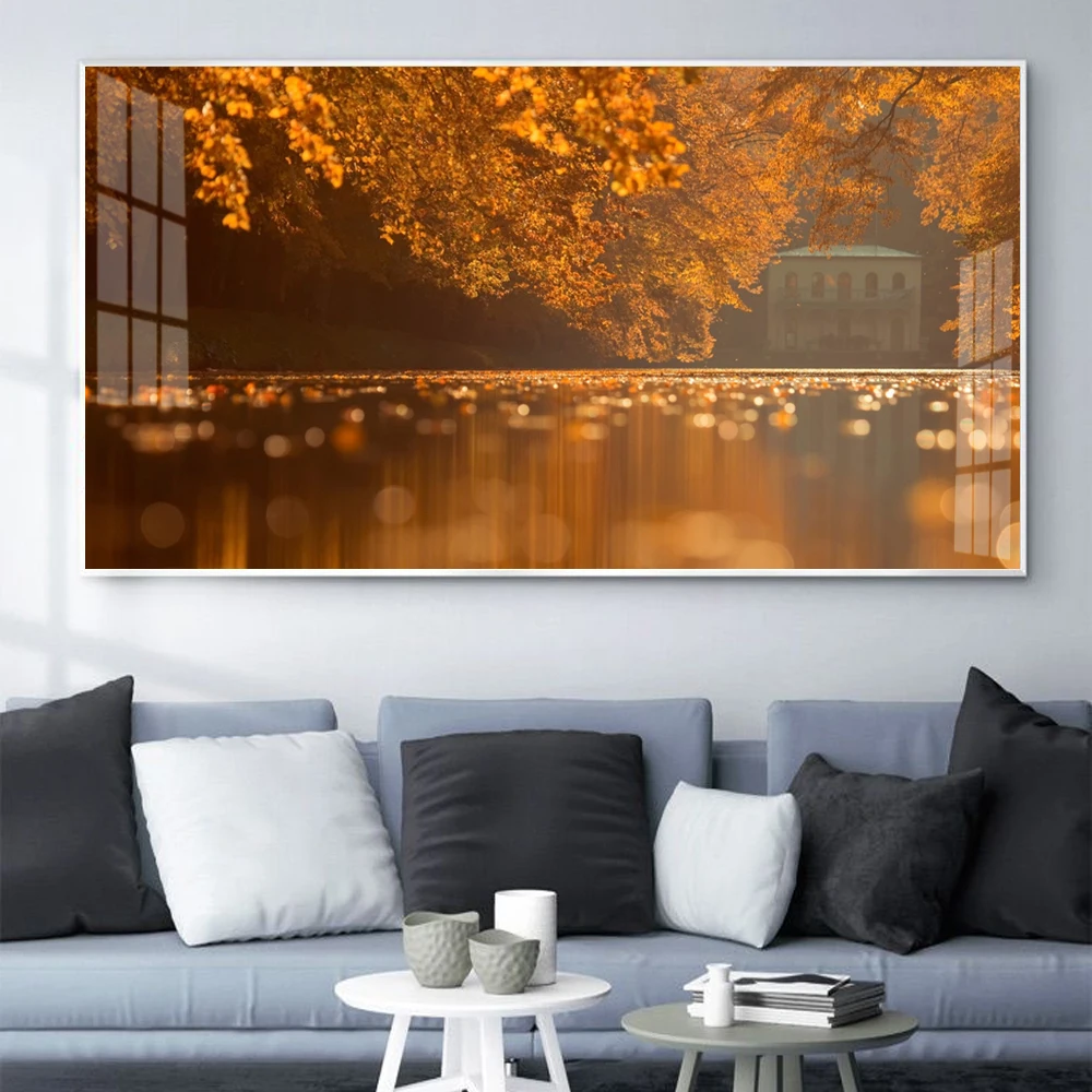 Landscape oil painting yellow maple leaf waterfall forest art canvas painting living room corridor office home decoration mural
Landscape oil painting yellow maple leaf waterfall forest art canvas painting living room corridor office home decoration mural