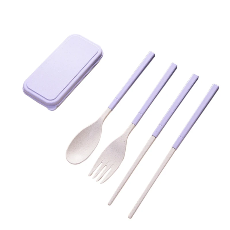 Wheat Straw Portable Folding Tableware Three-piece Set Outdoor Children's Tableware Chopsticks Spoon Travel Tableware Set Beige
Wheat Straw Portable Folding Tableware Three-piece Set Outdoor Children's Tableware Chopsticks Spoon Travel Tableware Set Beige