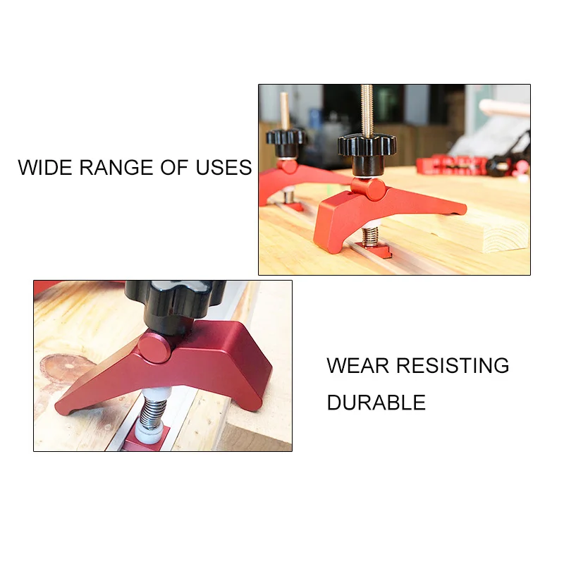 Aluminum alloy Multi-Purpose T Track Clamp Woodworking T Slot Block Clamp Carpentry Pressboard Clamp Kit woodworking press tools
Aluminum alloy Multi-Purpose T Track Clamp Woodworking T Slot Block Clamp Carpentry Pressboard Clamp Kit woodworking press tools