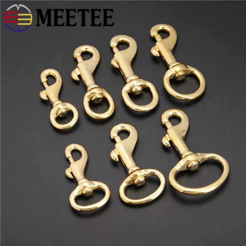 4pcs Solid Brass Bag Buckles Lobster Clasps Key Chain Dog Collar Straping Hook Buckle Shoulder Strap Swivel Snap Hook Fastener
4pcs Solid Brass Bag Buckles Lobster Clasps Key Chain Dog Collar Straping Hook Buckle Shoulder Strap Swivel Snap Hook Fastener