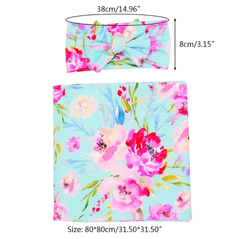 2Pcs Little Kids Floral Printed Wrapped Blanket Towel with Bow-knot Headband Hair Band Set for Baby Infants Shower Birthday Gift
2Pcs Little Kids Floral Printed Wrapped Blanket Towel with Bow-knot Headband Hair Band Set for Baby Infants Shower Birthday Gift