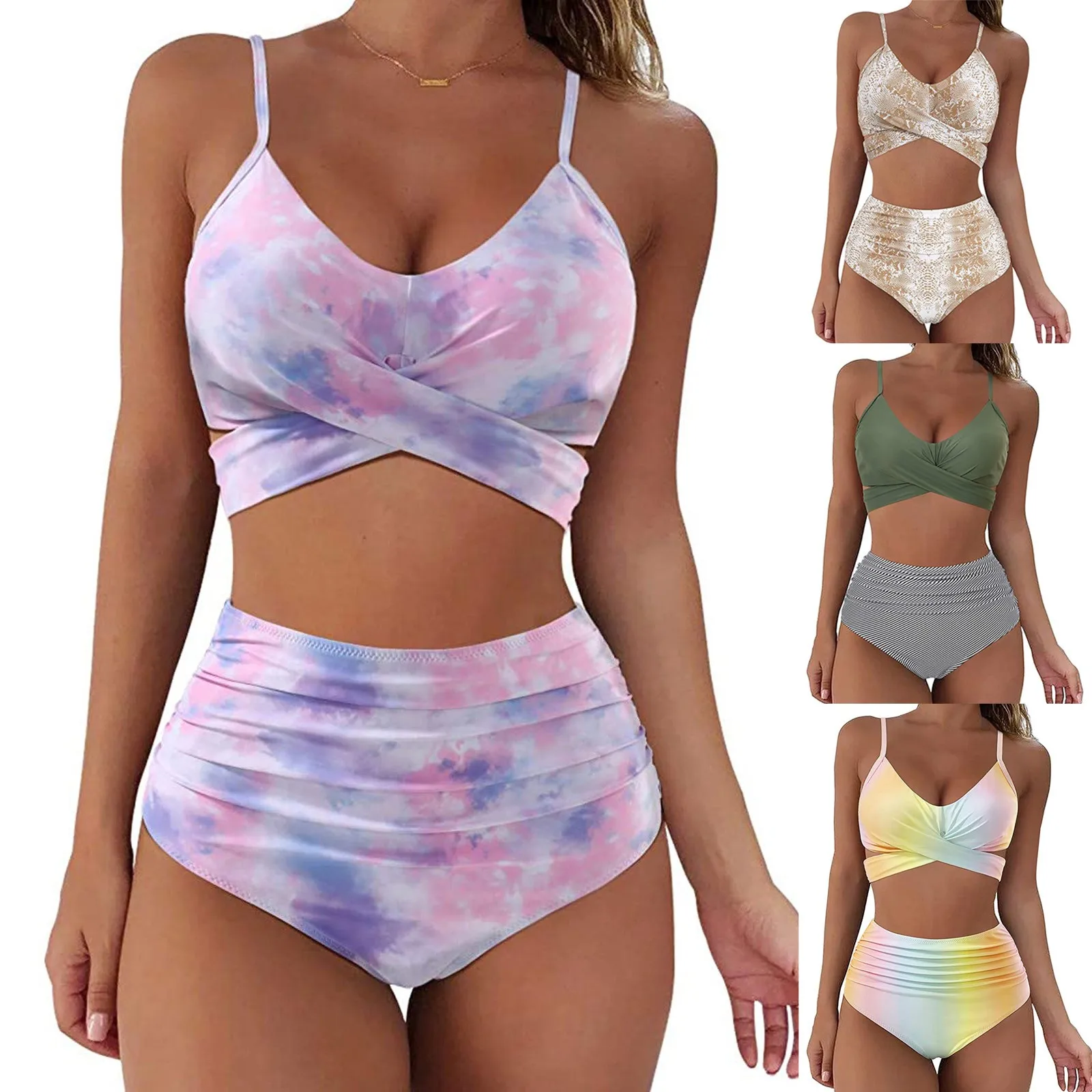 Snakeskin Bikini Women Swimwear Leopard Bikinis Sexy Biquini Swim Suit Push Up Swimsuit Female Beachwear Swimming Bikini Women
Snakeskin Bikini Women Swimwear Leopard Bikinis Sexy Biquini Swim Suit Push Up Swimsuit Female Beachwear Swimming Bikini Women