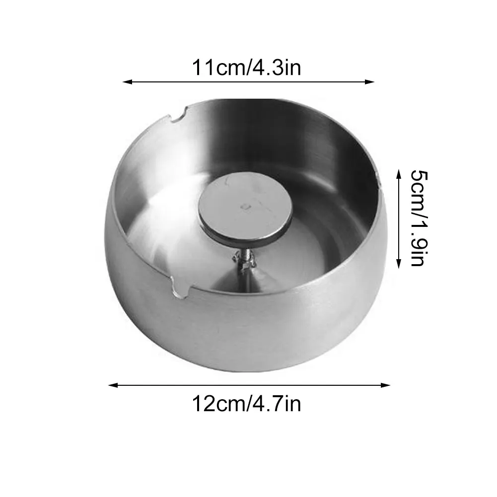 Ashtray Stainless Steel Mini Windproof Removable Round Tabletop Ash Holder Silver Home Party Bar Cigarette Smoking Accessories
Ashtray Stainless Steel Mini Windproof Removable Round Tabletop Ash Holder Silver Home Party Bar Cigarette Smoking Accessories