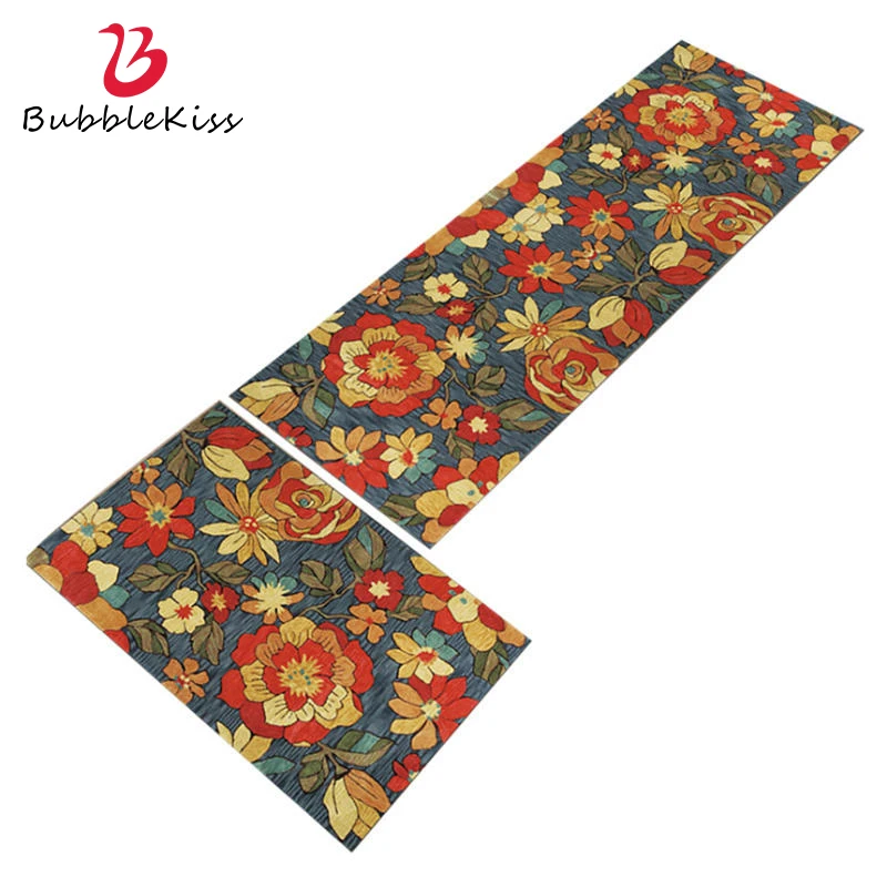 Bubble Kiss Flower Kitchen Mat Soft Floral Non-Slip Long Carpet Front Floor Door Mats Home Decoration Washable Slip Rugs
Bubble Kiss Flower Kitchen Mat Soft Floral Non-Slip Long Carpet Front Floor Door Mats Home Decoration Washable Slip Rugs
