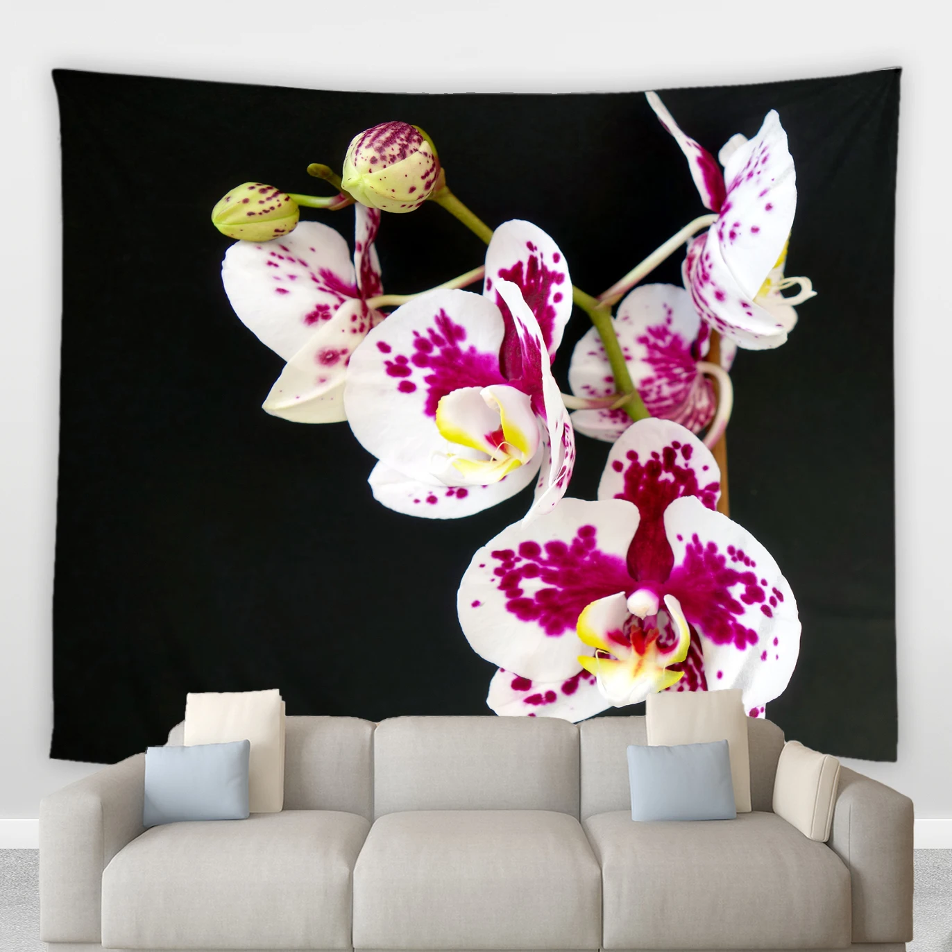 Flower Plant Big Tapestry White Purple Phalaenopsis Orchid Home Decor Background Cloth Living Room Bedroom Wall Hanging Blankets
Flower Plant Big Tapestry White Purple Phalaenopsis Orchid Home Decor Background Cloth Living Room Bedroom Wall Hanging Blankets