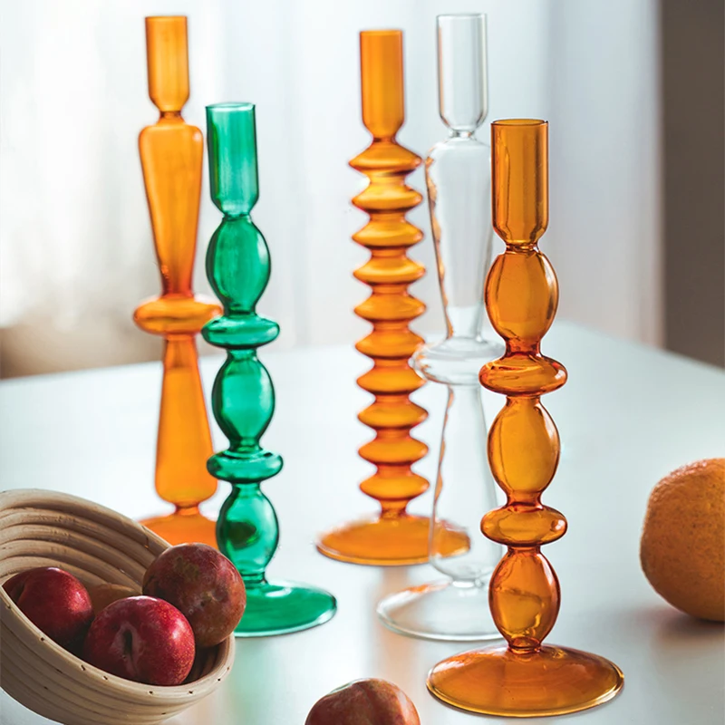 Europe Glass Candle Holders High Tabletop Candles Transparent Terrarium Candlestick For Home Decoration Holiday Wedding velas
Europe Glass Candle Holders High Tabletop Candles Transparent Terrarium Candlestick For Home Decoration Holiday Wedding velas