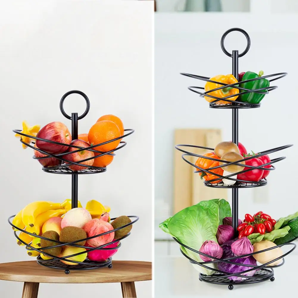 Household Iron 2/3 Layer Storage Basket Fruit Vegetable Stand Detachable Metal Cake Stand Dessert Holder Organizer
Household Iron 2/3 Layer Storage Basket Fruit Vegetable Stand Detachable Metal Cake Stand Dessert Holder Organizer