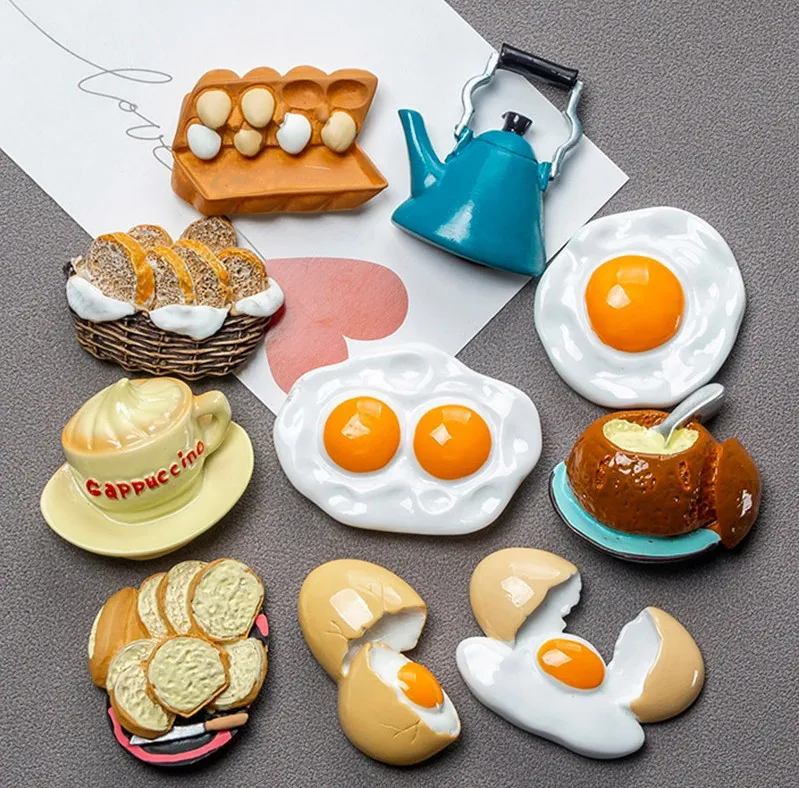 Refrigerator magnet simulation food decoration message sticker magnetic sticker 3D stereo resin magnetic sticker
Refrigerator magnet simulation food decoration message sticker magnetic sticker 3D stereo resin magnetic sticker