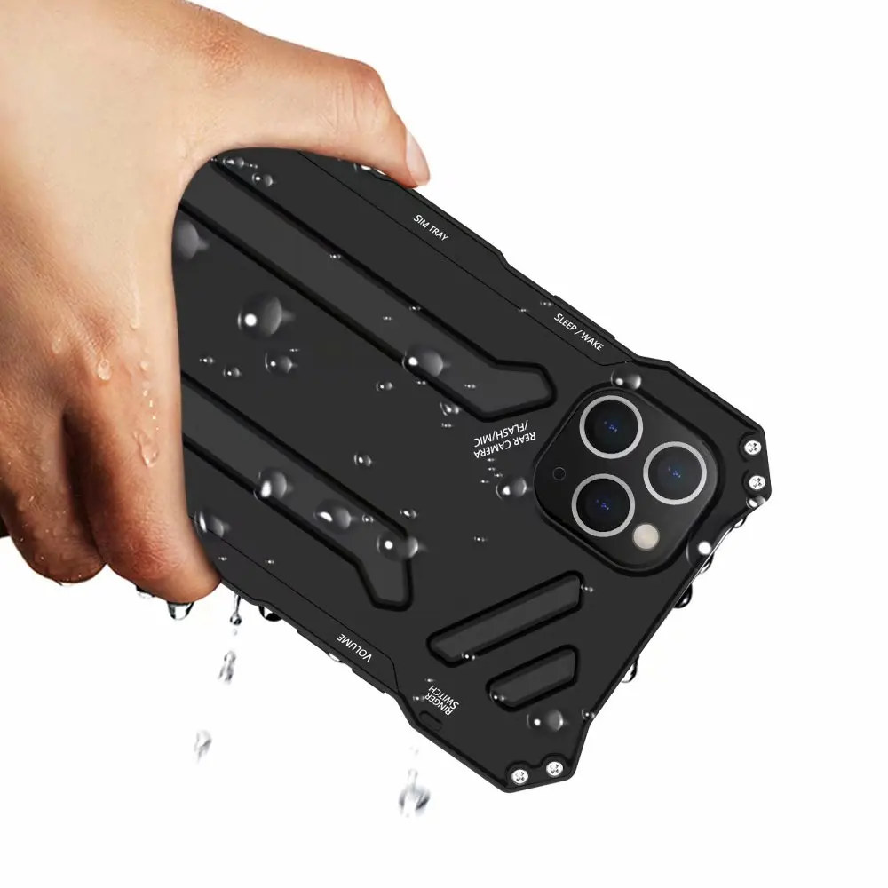 R-JUST waterproof Case For iPhone 11 Pro Max XR XS X 8 7 6s 6 Plus 5 5S SE SE 2020 Shockproof Aluminum Simon Metal Cover
R-JUST waterproof Case For iPhone 11 Pro Max XR XS X 8 7 6s 6 Plus 5 5S SE SE 2020 Shockproof Aluminum Simon Metal Cover