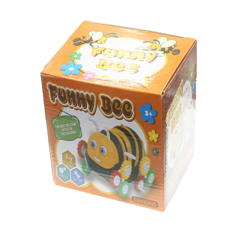 High Quality Amazing Kids Cute Funny Gifts Electric Colorful Cartoon 12 wheels Bee 360 Degree Tumbling Car Toy
High Quality Amazing Kids Cute Funny Gifts Electric Colorful Cartoon 12 wheels Bee 360 Degree Tumbling Car Toy