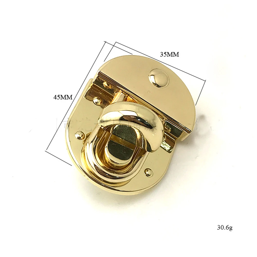 DIY leather craft light golden women bag metal buckle clasp 20sets/lot wholesale 45x35mm
DIY leather craft light golden women bag metal buckle clasp 20sets/lot wholesale 45x35mm