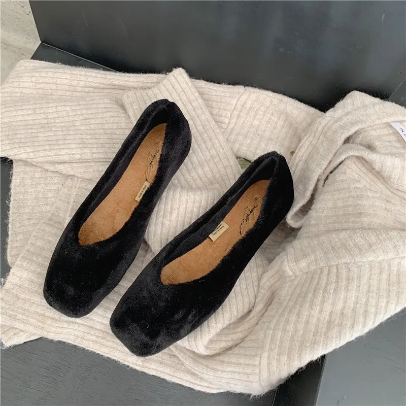 Moccasin Shoes All-Match Loafers Fur Slip-on Women Shallow Mouth Square Toe Casual Female Sneakers Autumn Flats Moccasins New Wi
Moccasin Shoes All-Match Loafers Fur Slip-on Women Shallow Mouth Square Toe Casual Female Sneakers Autumn Flats Moccasins New Wi