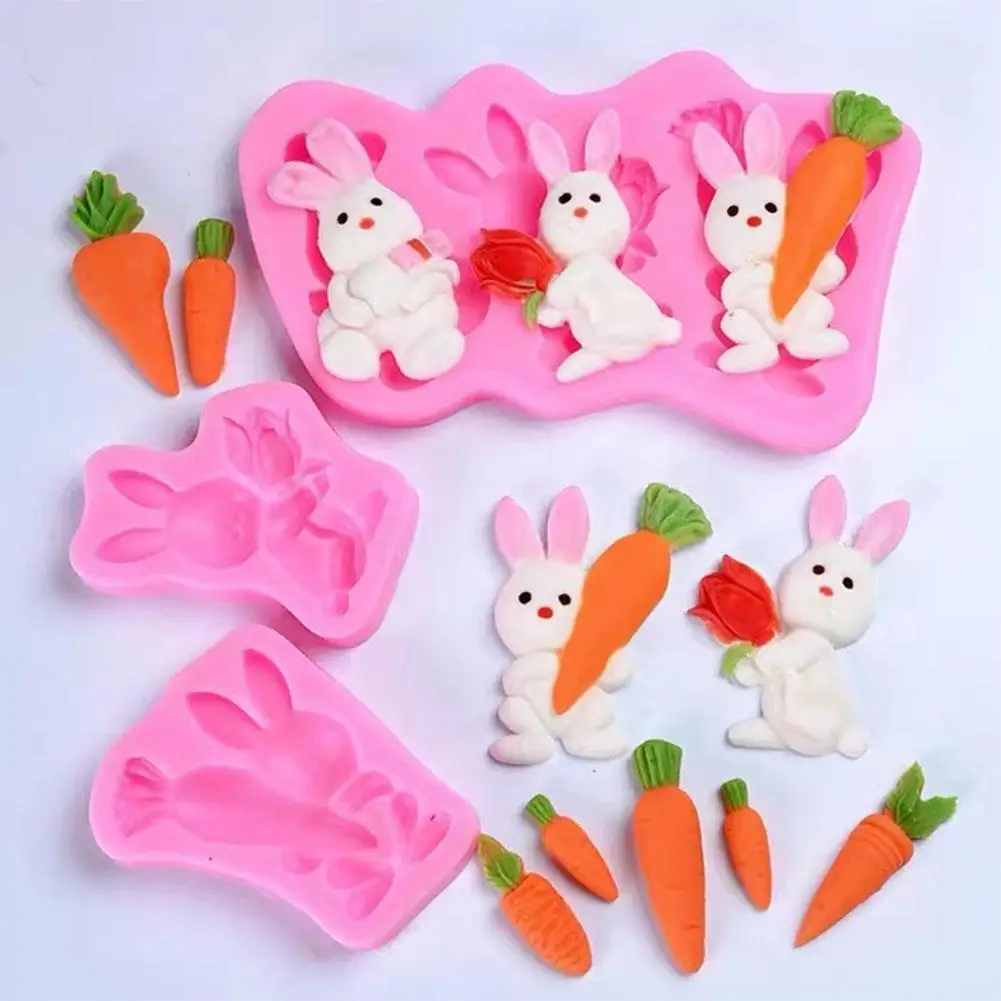 Easter Mini Cute Rabbit Silicone Mold Fondant Chocolate Cake Mold Decoration Kitchen Handmade Baking Cake Tools Wedding Decor
Easter Mini Cute Rabbit Silicone Mold Fondant Chocolate Cake Mold Decoration Kitchen Handmade Baking Cake Tools Wedding Decor