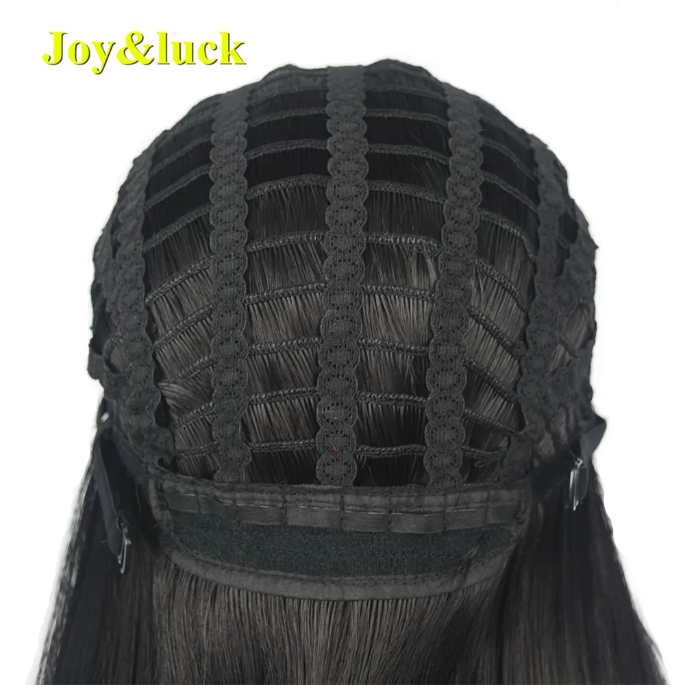 Joy&luck Long Natural Straight Synthetic Wig Black Ombre Pink Color Hair Wigs for Women
Joy&luck Long Natural Straight Synthetic Wig Black Ombre Pink Color Hair Wigs for Women