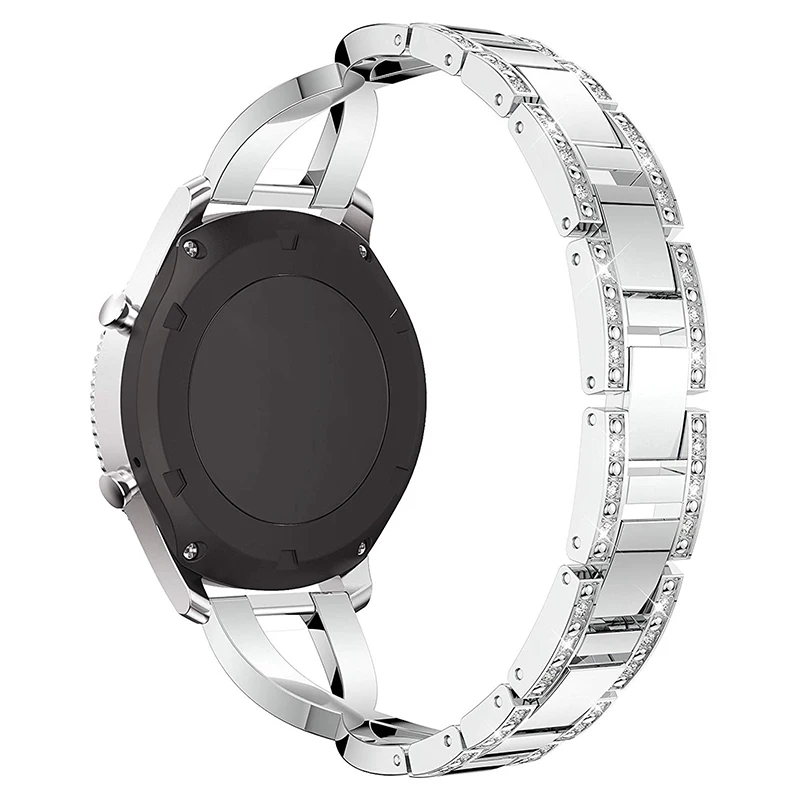 22mm Crystal Bling Metal Strap Watch Band for Samsung Gear S3 Frontier VH99
22mm Crystal Bling Metal Strap Watch Band for Samsung Gear S3 Frontier VH99