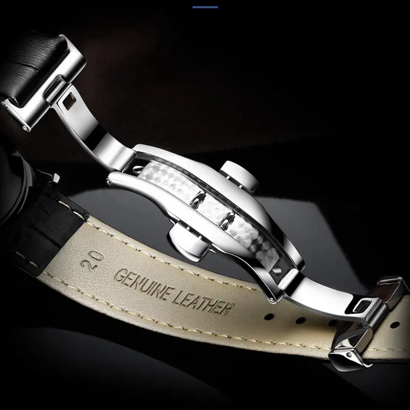 Automatic Men's Mechanical Watch Waterproof Fashion New Automatic Flywheel Men's Watch Hollow Out Watch Business Watch
Automatic Men's Mechanical Watch Waterproof Fashion New Automatic Flywheel Men's Watch Hollow Out Watch Business Watch