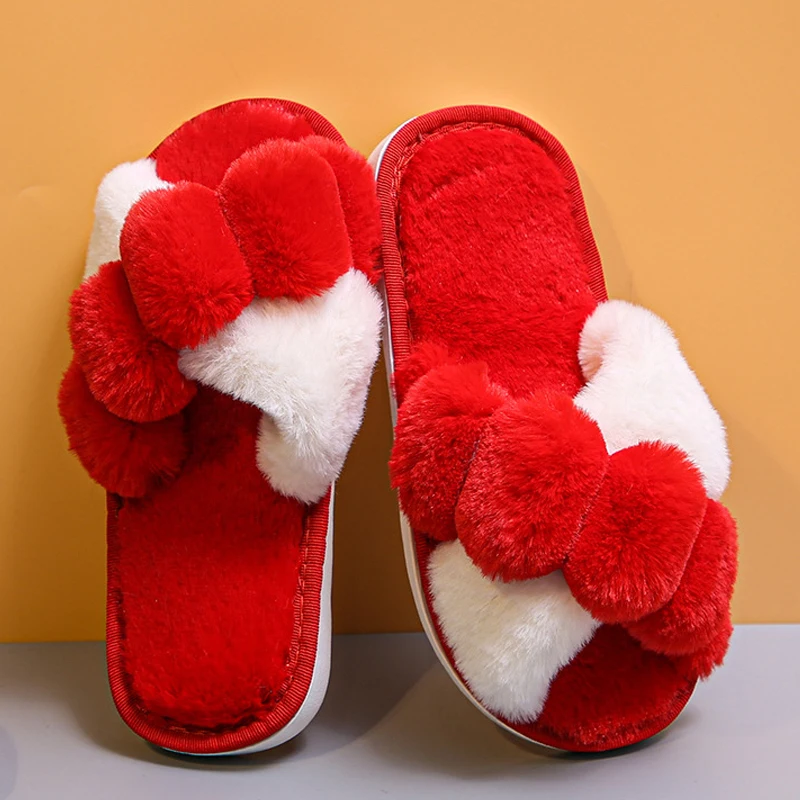 Winter Women Slippers Faux Fur Warm Shoes Women Slip on Flats Female Floor Slides home furry slippers Indoor House Flip Flops
Winter Women Slippers Faux Fur Warm Shoes Women Slip on Flats Female Floor Slides home furry slippers Indoor House Flip Flops