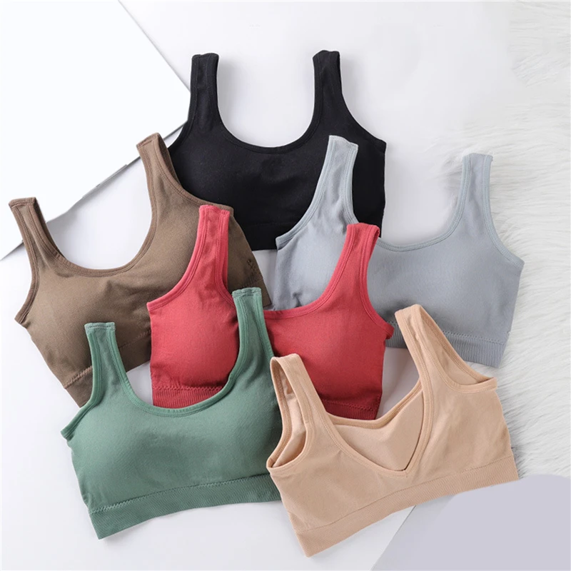 One Piece Fitness Bra Women Fashion Yoga Sport Breathable Brassiere Running Comfortable Wireless Solid Underwear
One Piece Fitness Bra Women Fashion Yoga Sport Breathable Brassiere Running Comfortable Wireless Solid Underwear