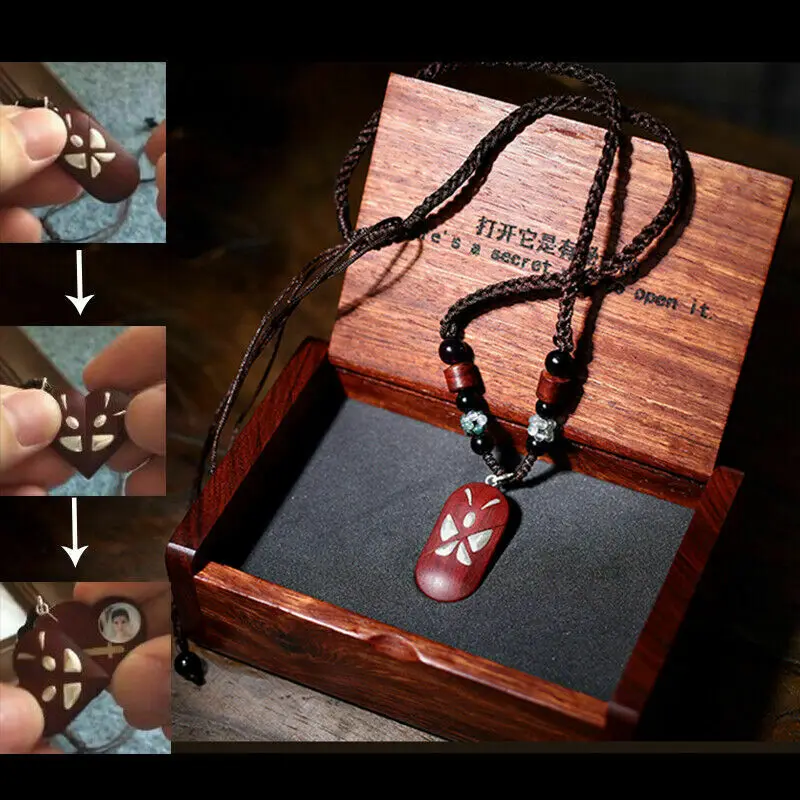 The Illusionist Rosewood Photo Locket Necklace 99 Silver Butterfly Heart Shape Pendant Wood Jewelry Birthday Women Custom Gift
The Illusionist Rosewood Photo Locket Necklace 99 Silver Butterfly Heart Shape Pendant Wood Jewelry Birthday Women Custom Gift