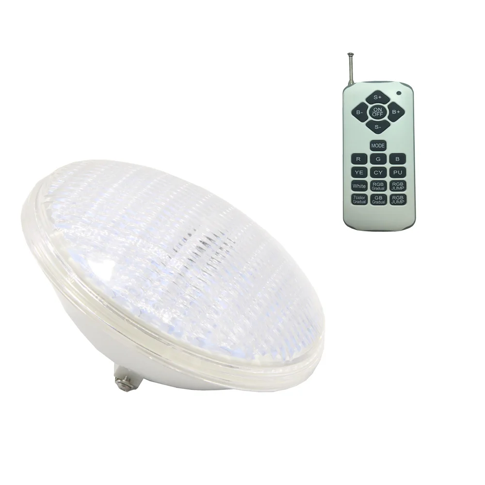 18W 36W 54W Lumiere LED Piscine Underwater Light PAR 56 Lamp RGB Muticolor with Remote Warm White Cool | Лампы и освещение