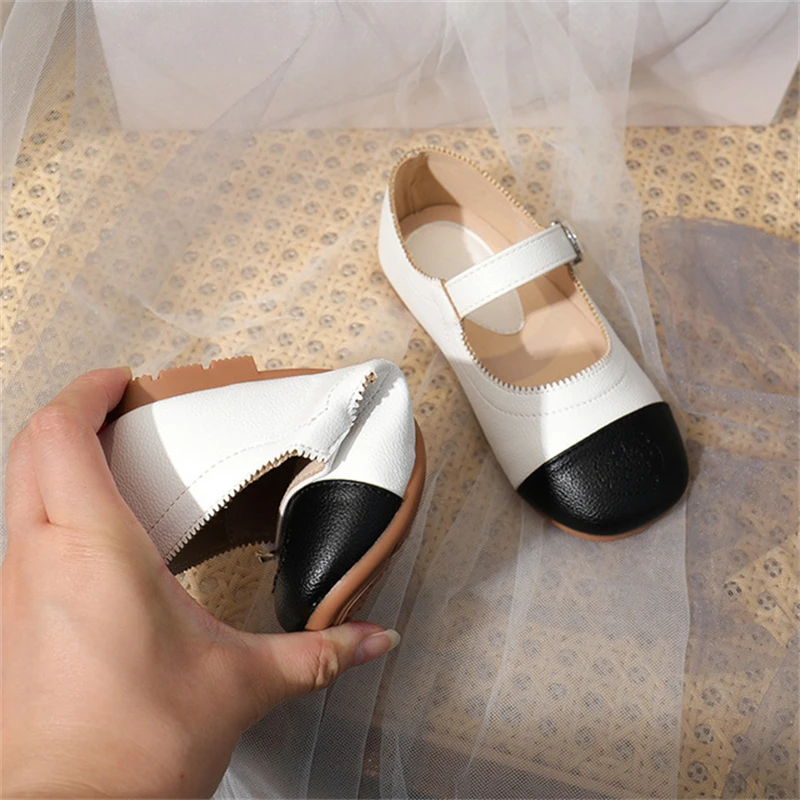 Spring Autumn Children Flats Girls Princess shoes Casual Leather Shoes Retro Soft Comfortable Loafers 01B
Spring Autumn Children Flats Girls Princess shoes Casual Leather Shoes Retro Soft Comfortable Loafers 01B