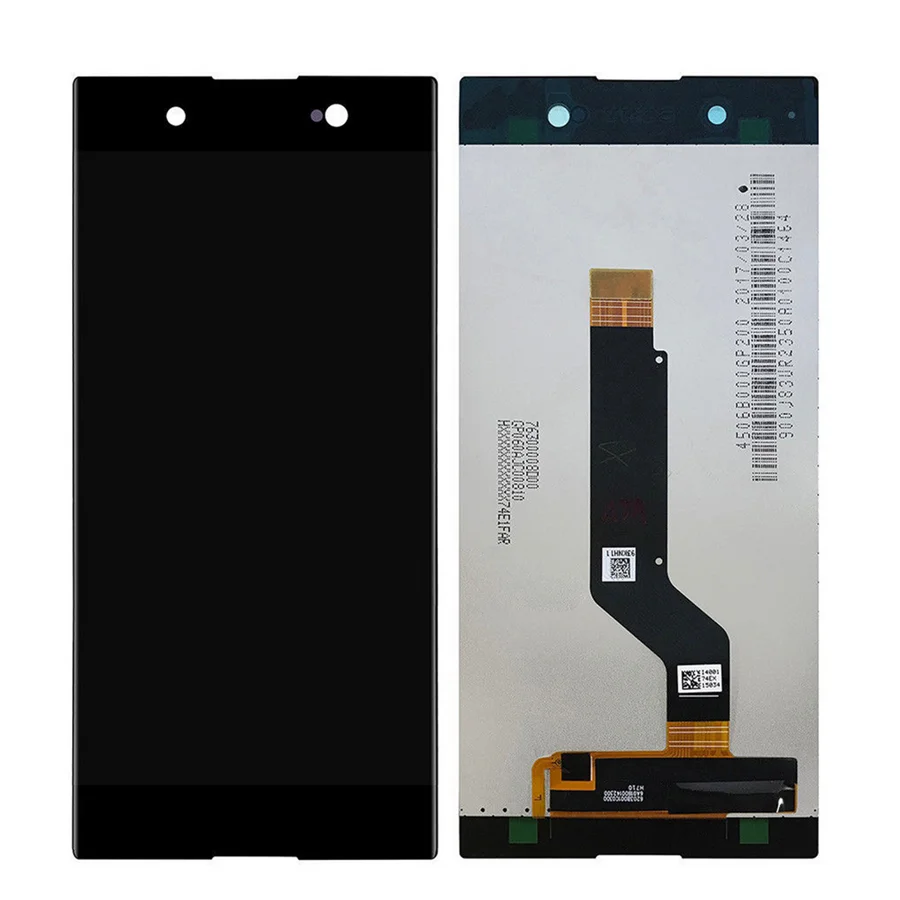 100% тест для sony Xperia XA1 Ultra lcd дисплей кодирующий преобразователь сенсорного экрана