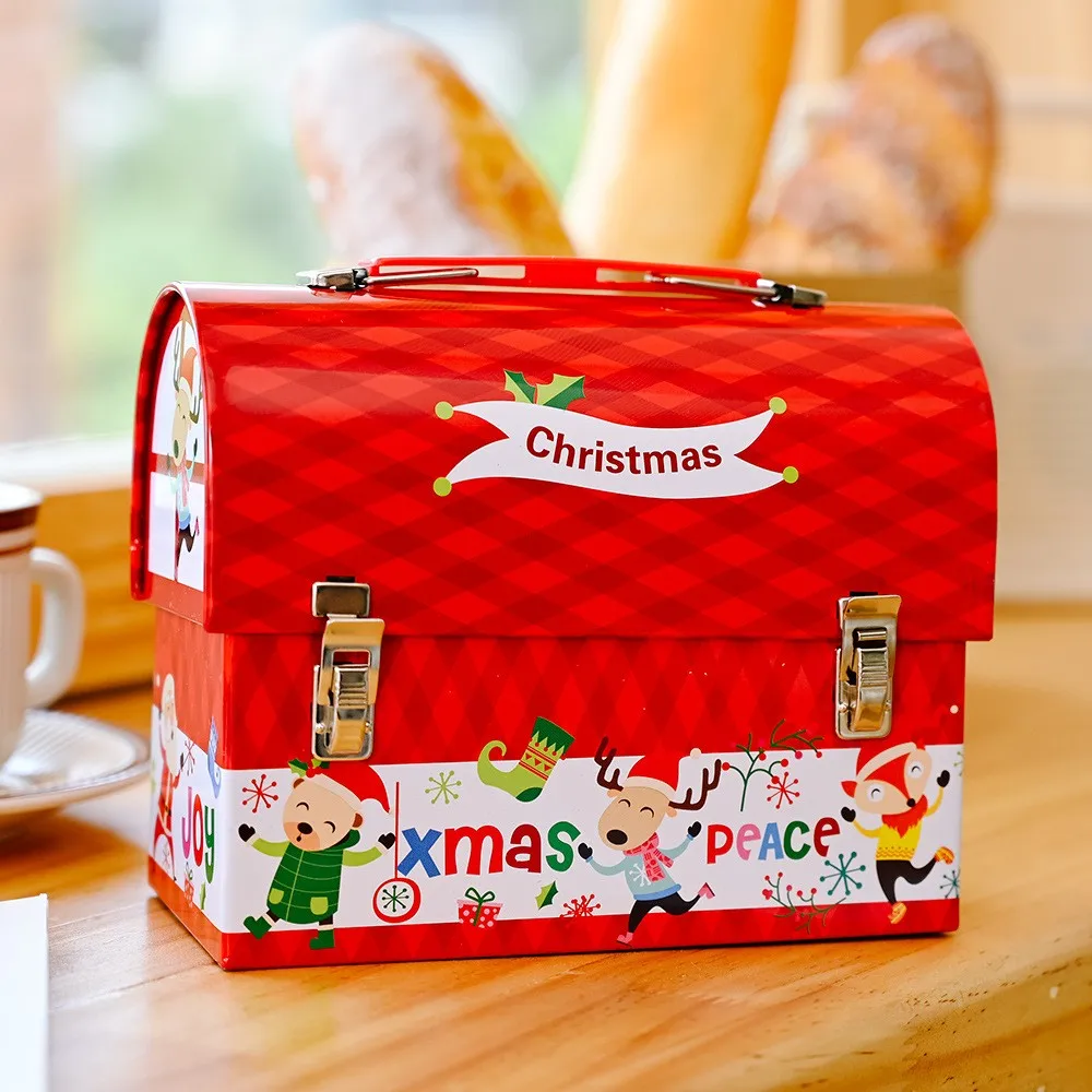 16X14X8CM Christmas Navidad Candy Storage BoxTinplate Portable Wrought Iron Candy Box Gift Box Piggy Bank Candy Storage Box
16X14X8CM Christmas Navidad Candy Storage BoxTinplate Portable Wrought Iron Candy Box Gift Box Piggy Bank Candy Storage Box