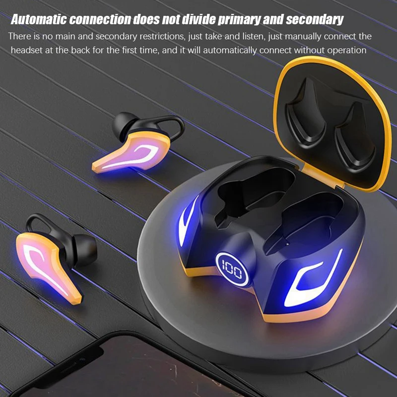 K8 TWS Bluetooth Earphone For All Smart Phone Sport Headphones Stereo Earbud Wireless Earphones In-Ear | Электроника