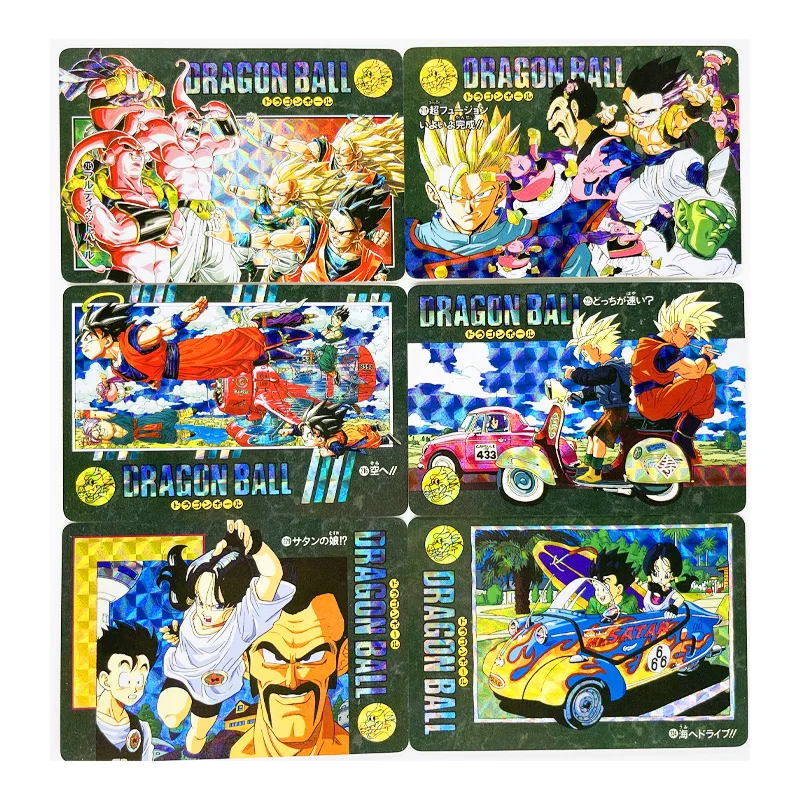42pcs/set Dragon Ball Z GT Stormy Situation Super Saiyan Heroes Battle Card Ultra Instinct Goku Vegeta Game Collection Cards
42pcs/set Dragon Ball Z GT Stormy Situation Super Saiyan Heroes Battle Card Ultra Instinct Goku Vegeta Game Collection Cards