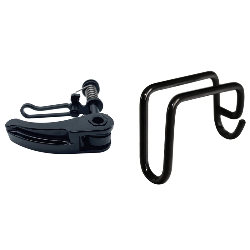 Bicycle Fork Hook Bike Titanium Alloy E Type Pothook with Seatpost Clamp Ultralight Folding Bike Seat Post Clam
Bicycle Fork Hook Bike Titanium Alloy E Type Pothook with Seatpost Clamp Ultralight Folding Bike Seat Post Clam