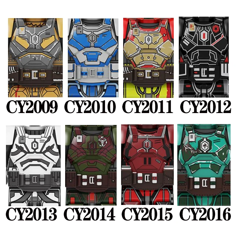 Фигурки из строительных блоков в сборе, CY8002, CY8005 
Фигурки из строительных блоков в сборе, CY8002, CY8005