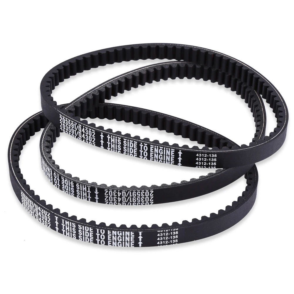 3pcs Go Kart Drive Belt Rubber Go Kart Engine Drive Belts For Yerf-Dog Go Karts 203591-Q43203W Dropshipping New
3pcs Go Kart Drive Belt Rubber Go Kart Engine Drive Belts For Yerf-Dog Go Karts 203591-Q43203W Dropshipping New