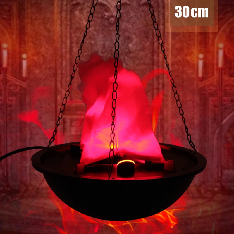 Halloween Electronic Brazier Lamp Hanging Light 3D Flickering Fake Fire Simulation Flame Party Stage Decor Lighting BJSt
Halloween Electronic Brazier Lamp Hanging Light 3D Flickering Fake Fire Simulation Flame Party Stage Decor Lighting BJSt