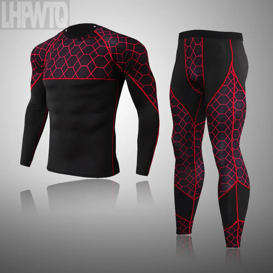 Winter Men's Running Set Gym Legging Thermal Underwear Mask Compression Fitness MMA Rashguard Quick-Drying Tights Track Suit
Winter Men's Running Set Gym Legging Thermal Underwear Mask Compression Fitness MMA Rashguard Quick-Drying Tights Track Suit