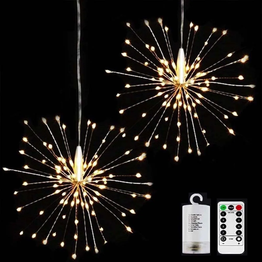 LED Waterproof Exploding Star Firework Lamp Christmas Fairy Lights Copper Wire Lamp Dandelion String Lights Garden Home Decor
LED Waterproof Exploding Star Firework Lamp Christmas Fairy Lights Copper Wire Lamp Dandelion String Lights Garden Home Decor