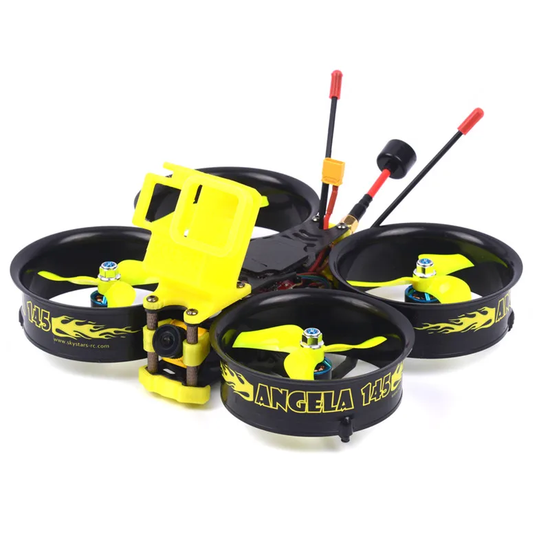 Горячая Распродажа FPV Дрон Skystars Angela 145 мм Whoop 3-4S RC BNF/PNP 3 дюйма 25-500MW VTX | Игрушки и